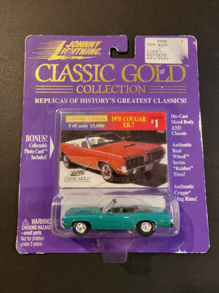 Johnny Lightning - 1970 Cougar XR-7 - 1999 Classic Gold Series