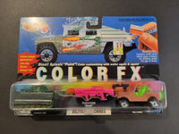Hot Wheels - Command Tank & Roll Patrol - 1993 Color FX 2-Pack Series *Paint Brush Variation*