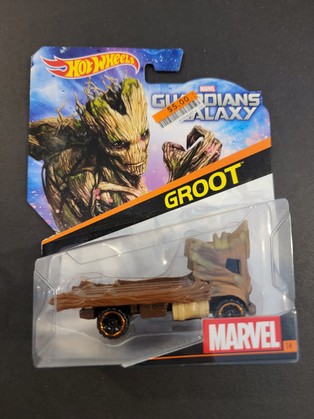 Hot Wheels - Groot - 2015 Guardians of the Galaxy Character Cars Series