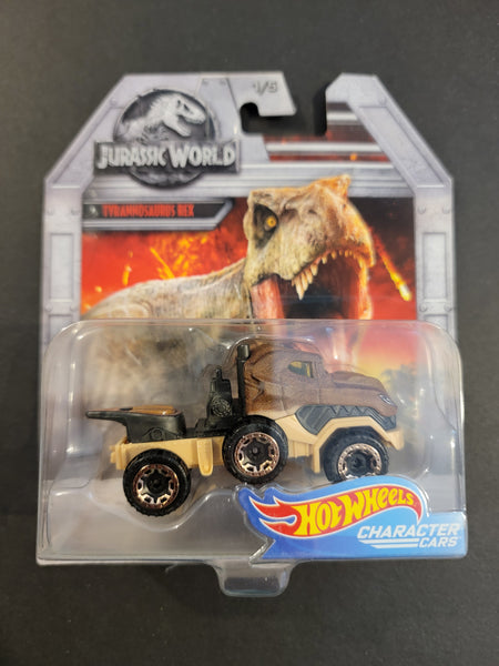Hot Wheels - Tyrannosaurus Rex - 2018 Jurassic World Character Cars Series