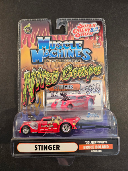 Muscle Machines - '33 Jeep Willys "Stinger" - 2003 Nitro Coupe Series