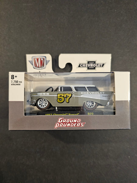 M2 Machines - 1957 Chevrolet Nomad - 2021 Ground Pounders Series