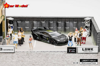 Star Model - LBWK LB-Silhouette Lamborghini Aventador GT EVO "Monster Energy" w/ Kato Figure