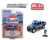 Greenlight - 2021 Jeep Gladiator w/ Figure - 2022 Gulf Series Series