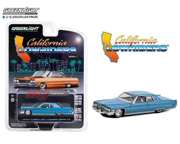 Greenlight - 1972 Cadillac Coupe Deville - 2022 California Lowriders Series