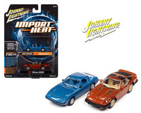 Johnny Lightning - 1982 Mazda RX-7 & 1981 Datsun 280SX - 2021 Import Heat 2-Pack