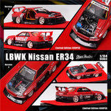 Stance Hunters - LBWK Nissan Skyline GT-R ER34 Version 1 - High Rev Series *Resin*