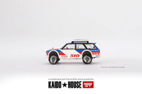 Kaido House x Mini GT - Datsun KAIDO 510 Wagon 4x4 Kaido GT Surf Safari RS *Sealed, Possibility of a Chase*