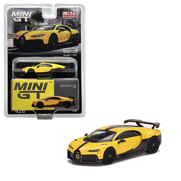 Mini GT - Bugatti Chiron Pur Sport - Yellow