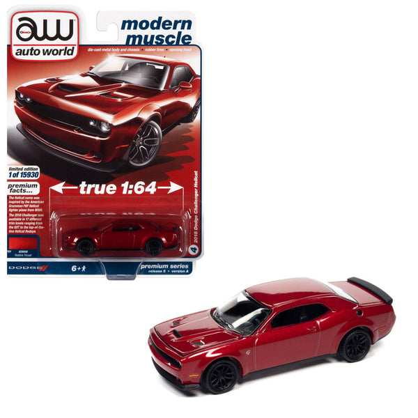 Auto World - 2018 Dodge Challenger Hellcat - 2021 Modern Muscle Series