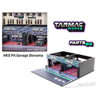 Tarmac Works - HKS Pit Garage Diorama - 2023 Parts64 Series