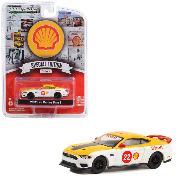 Greenlight - 2022 Ford Mustang Mach 1 - 2023 Shell Oil Special Edition Series