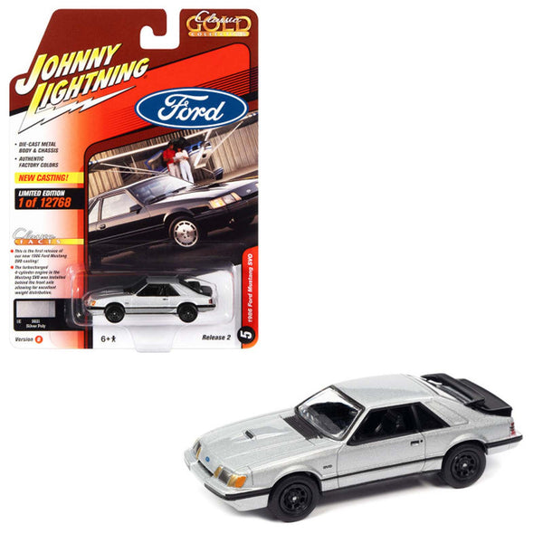 Johnny Lightning - 1986 Ford Mustang SVO - 2022 Classic Gold Series