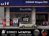 Street Weapon - Nissan Stagea R34 with Roof Box