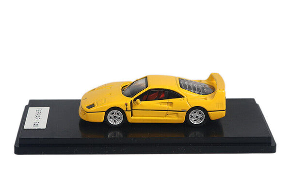 1/18 GL model Ferrari F40 Pearl Yellow Resin Car Model
