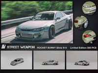 Street Weapon - Rocket Bunny Nissan Silvia S15 - Silver