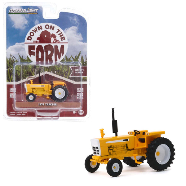 Greenlight - 1974 Tractor with Open Cab - Down on the Farm Series 4